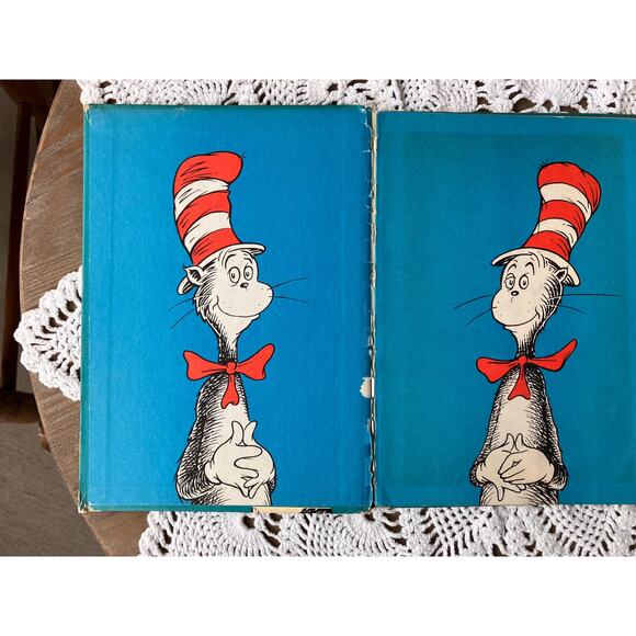1957 Cat in the Hat Book: Vintage Dr. Seuss Children's Classic - Picture 2 of 8
